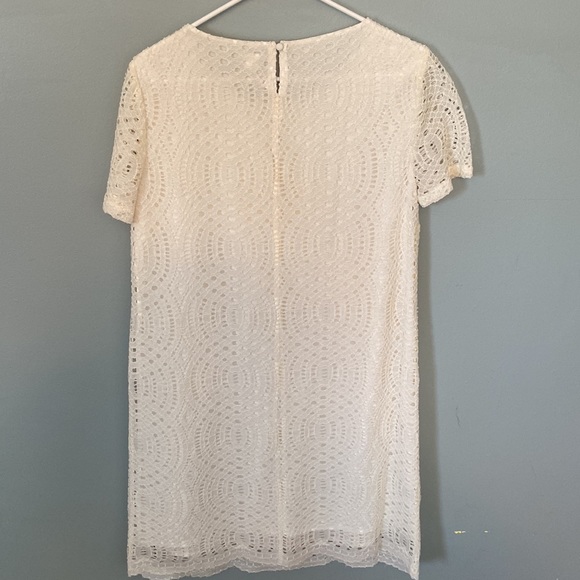 JCrew factory white or ivory shift dress. - Picture 5 of 5